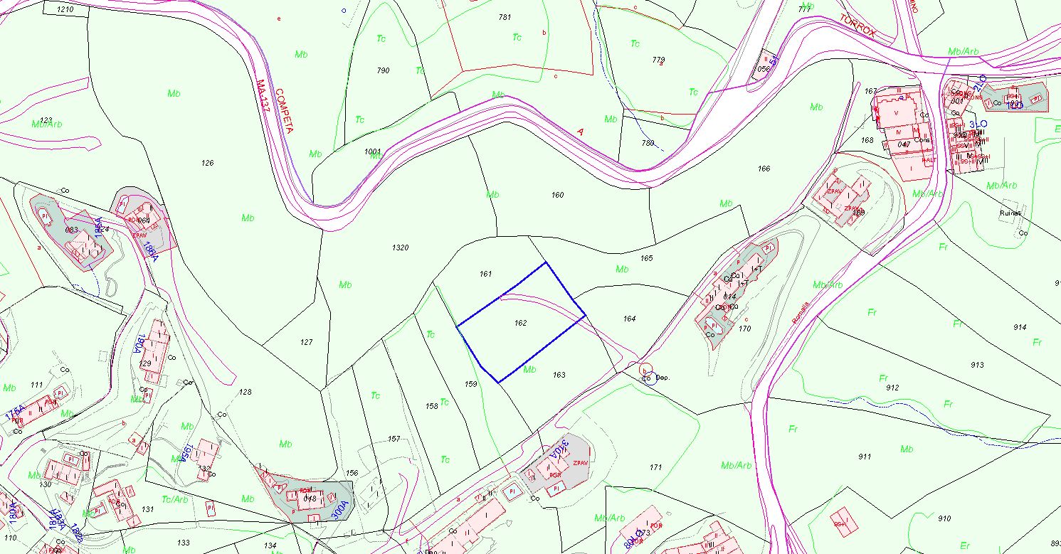Subasta de lote de 5 parcelas de terreno en el Paraje La Lomilla de Cómpeta (Málaga) image 3