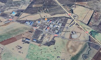 Lote de dos parcelas urbanas en Polígono Industrial Fuente Techada en Orgaz (Toledo)